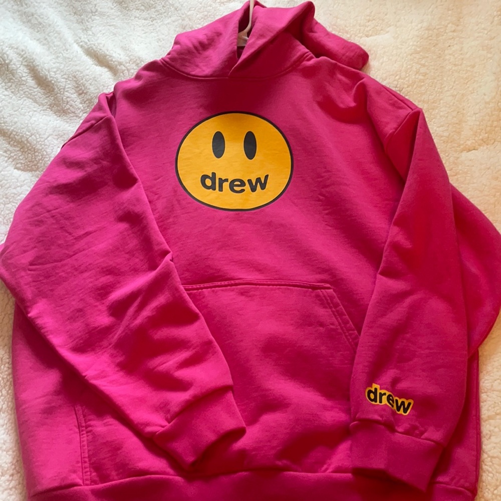 COPY - New with tags- Drew House mascot hoodie in magenta size XL